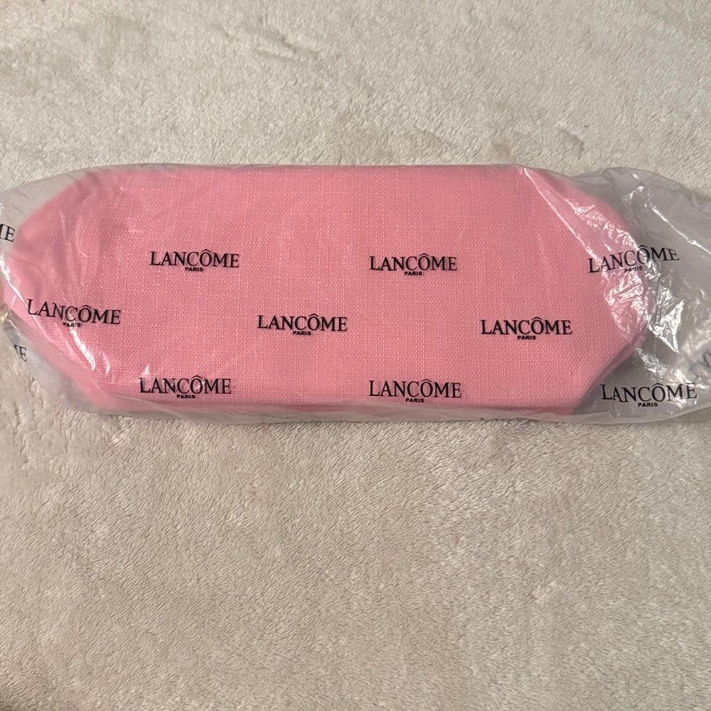 Lancome Pink Cosmetic Bag